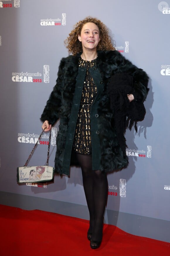 Alice de Lencquesaing aux César du Cinéma le 22 février 2013