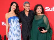 Amal Clooney : Si glamour pour un tapis rouge avec George et sa mère Baria