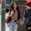 Selena Gomez et Justin Bieber à Los Angeles le 5 avril 2012