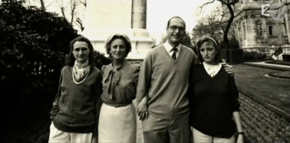 Capture d'écran des reportages "Jacques Chirac, l'homme qui ne voulait pas être président", dans le cadre de l'émission de Laurent Delahousse, puis "Bernadette Chirac, mémoires d'une femme libre", diffusés sur France 2, le 16 ocobre 2016.