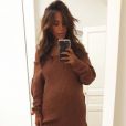 Amel Bent, enceinte de son deuxième enfant, s'affiche radieuse sur une photo publiée sur Instagram le 3 octobre 2017