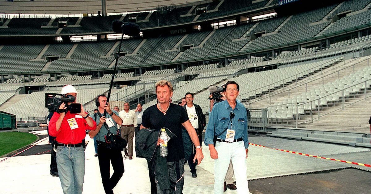 Exclusif Johnny Hallyday Et Jean Claude Camus Au Stade De France En 1998 Purepeople