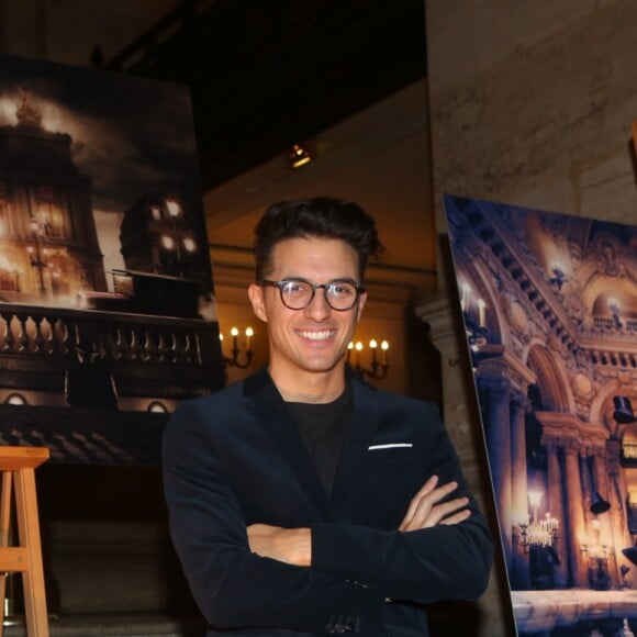 Exclusif - Ludovic Baron au vernissage de l'exposition de l'artiste photographe Ludovic Baron à la galerie de l'Opéra Garnier à Paris, France, le 19 octobre 2017. © Veeren/Bestimage