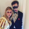 Enora Malagré déguisée pour Halloween, Instagram, le 31 octobre 2017.