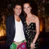 Exclusif - Jamel Debbouze et sa femme Mélissa Theuriau - Festival du rire (Marrakech du rire) à Marrakech au Maroc le 1er juillet 2017. © Rachid Bellak/Bestimage