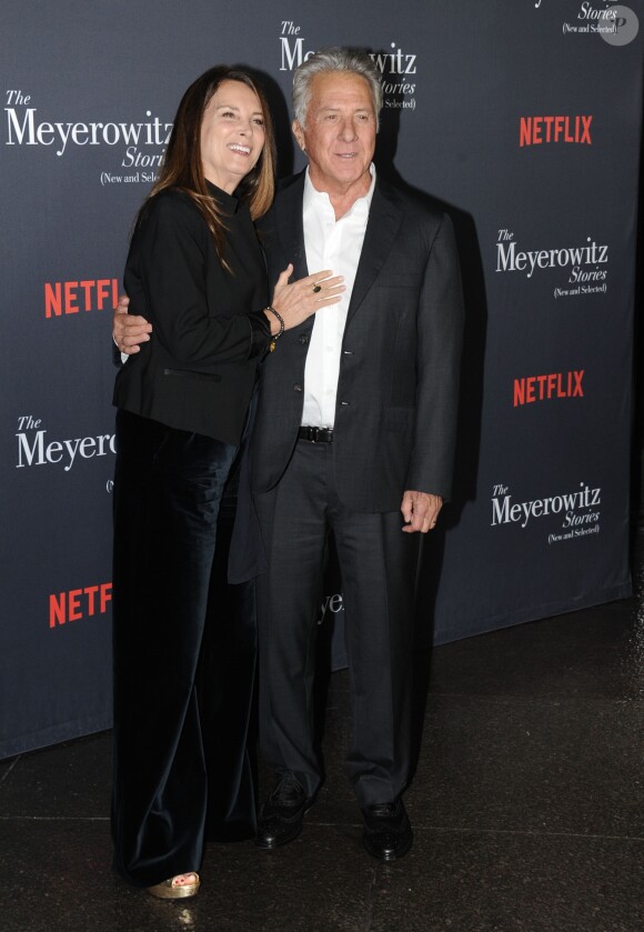 Dustin Hoffman et sa femme Lisa à la première de "The Meyerowitz Stories" à Los Angeles, le 11 octobre 2017. © Dave Longendyke/Globe Photos via Zuma Press/Bestimage11/10/2017 - Los Angeles