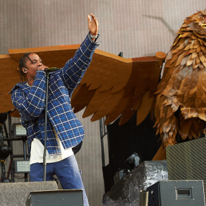 Travis Scott on stage during the Wireless Festival 2017 held at Finsbury Park, in London, UK, on July 08, 2017. Photo by ShootPix/ABACAPRESS.COM09/07/2017 - London