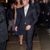Nick Jonas et Georgia Fowler aux fiançailles de Joe Jonas et Sophie Turner à New York, le 4 novembre 2017