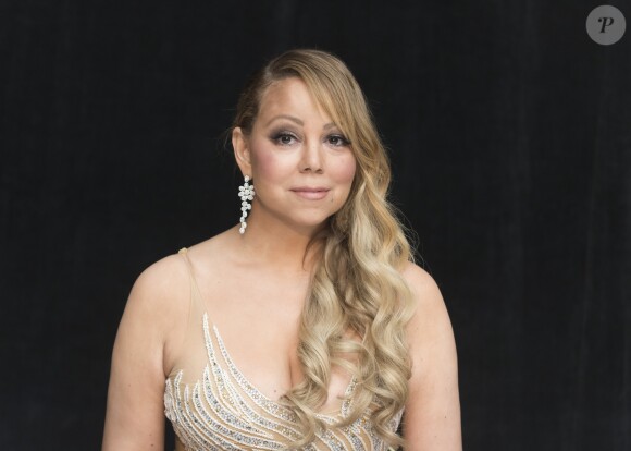 Mariah Carey en conférence de presse pour le film "The Star" (L'étoile de Noël) à Beverly Hills. Le 29 octobre 2017.