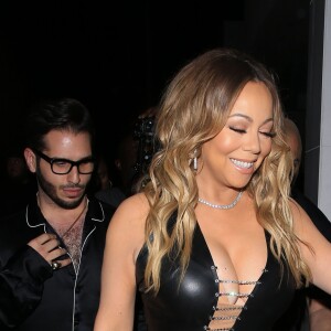 Mariah Carey est allée diner au restaurant Catch à West Hollywood, le 2 mai 2017.