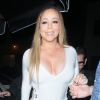 Mariah Carey arrive toute souriante au restaurant Tao à Hollywood, Los Angeles, le 5 mai 2017.
