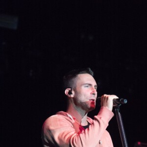 Le groupe Maroon 5 (le chanteur Adam Levine) à Nice en concert au Nikaia le 29 mai 2016
