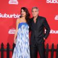 Amal Alamuddin Clooney et son mari George Clooney à la première de 'Suburbicon' au théâtre Regency Village à Westwood, le 22 octobre 2017 © AdMedia via Zuma/Bestimage