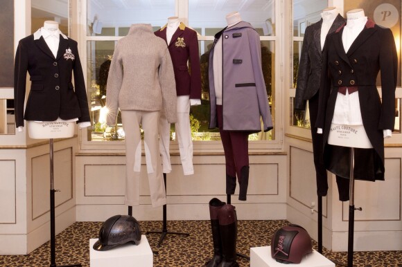 Exclusif - - Soirée pour la présentation de la collection de luxe pour cavalières "Miasuki" au restaurant Loulou à Paris le 9 novembre 2017. Miasuki est une collection de vêtements équestres unique pour ses qualités novatrices révolutionnaires combinée avec un style dynamique et élégant. © Julio Piatti/Bestimage