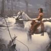 Noah Hathaway (Atreyu) sur son cheval dans L'histoire sans fin (1984)