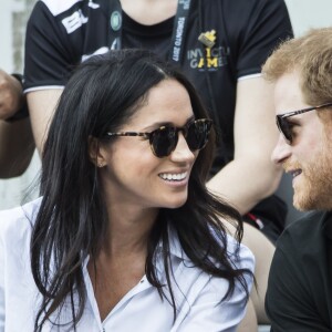 Meghan Markle et le prince Harry le 25 septembre 2017 à Toronto lors des 3e Invictus Games.