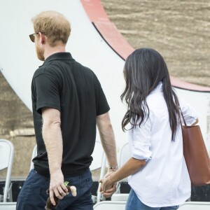 Meghan Markle et le prince Harry le 25 septembre 2017 à Toronto lors des 3e Invictus Games.