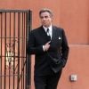 John Travolta sur le tournage de "The Life and Death of John Gotti" à New York, le 22 février 2017. © CPA/Bestimage