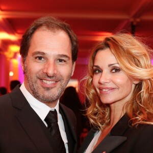 Exclusif - Ingrid Chauvin et son mari Thierry Peythieu - Gala du Coeur donné au profit de l'association Mécénat Chirurgie Cardiaque à la Salle Gaveau à Paris le 30 janvier 2017. © Philippe Doignon/Bestimage