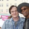 Quentin Tarantino, Samuel L. Jackson - Quentin Tarantino reçoit son étoile sur le Walk of Fame à Hollywood le 21 décembre 2015.  Celebrities at the Hollywood Walk Of Fame Ceremony honoring Quentin Tarantino in Hollywood, California on December 21, 2015.21/12/2015 - Hollywood
