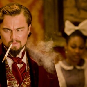 Leonardo DiCaprio - Photos du film "Django Unchained" de Quentin Tarantino  Actor Leonardo DiCaprio as Calvin J. Candie in a scene from Django Unchained western film written and directed by Quentin Tarantino10/01/2013 - 