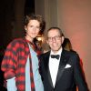 Stella Tennant et Jonathan Newhouse lors de la soirée de la 8ème édition des GQ Hommes de l'Année 2017 au Trianon à Paris, France, le 15 novembre 2017. © Coadic Guirec/Bestimage
