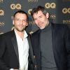 Mathieu Kassovitz et Jalil Lespert lors de la soirée de la 8ème édition des GQ Hommes de l'Année 2017 au Trianon à Paris, France, le 15 novembre 2017. © Coadic Guirec/Bestimage