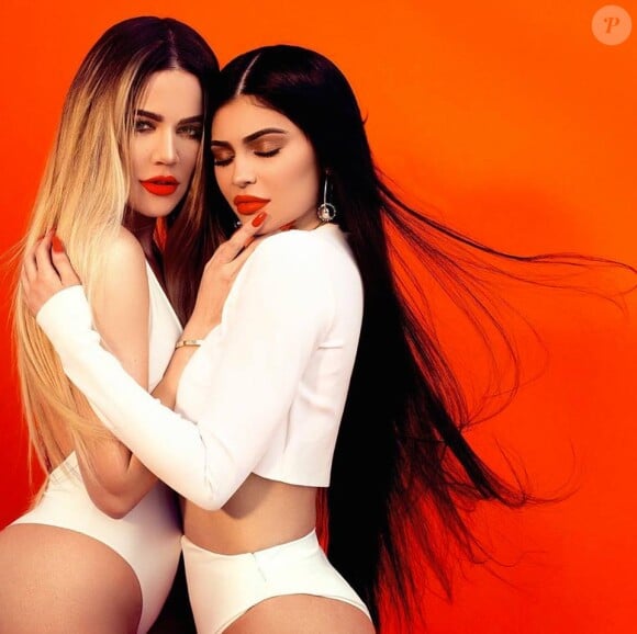 Khloé Kardashian et Kylie Jenner. Mai 2017.