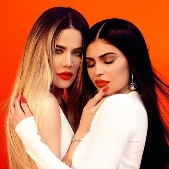 Khloé Kardashian et Kylie Jenner. Mai 2017.