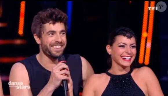 Agustin Galiana et Candice Pascal dans Danse avec les stars 8, le 18 novembre 2017 sur TF1.