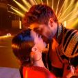 Agustin Galiana parle de son baiser à Candice Pascal dans Danse avec les stars, le 18 novembre 2017 sur TF1.