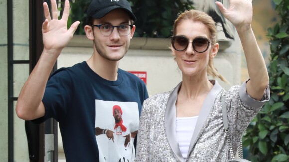 Céline Dion avec son fils René-Charles : Nouveau look et surprenante moustache !