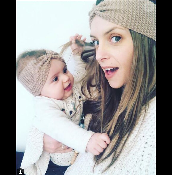 Alexia Mori et sa fille Louise - Instagram, 2017