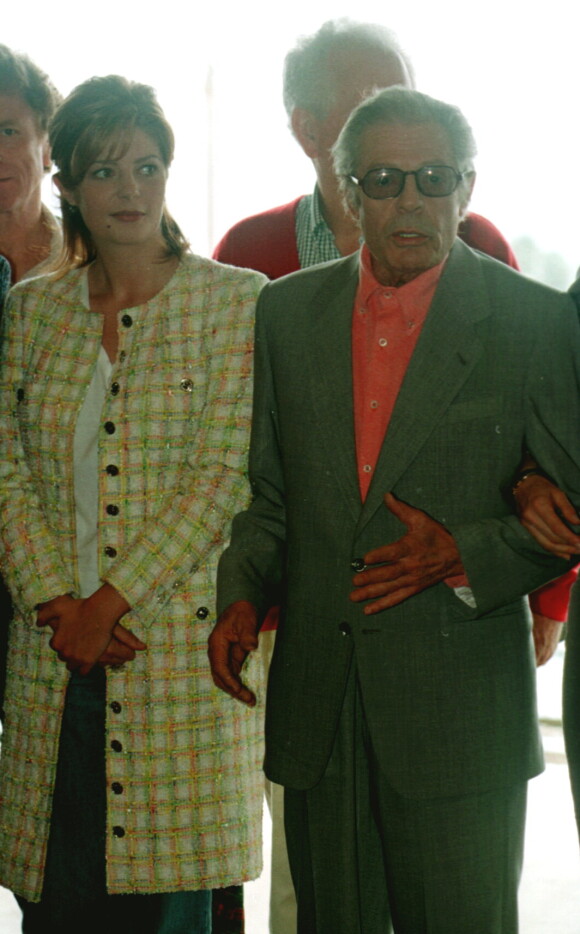 Chiara et Marcello Mastroianni au Festival de Cannes en 1996