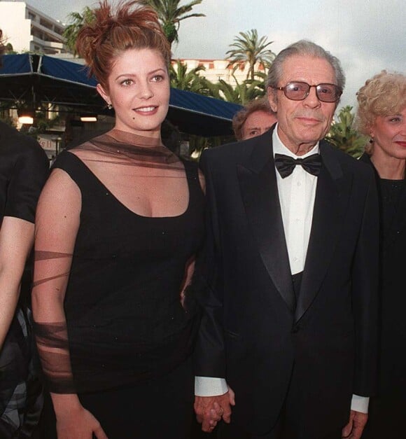 Chiara et Marcello Mastroianni - 49e Festival de Cannes de 1996