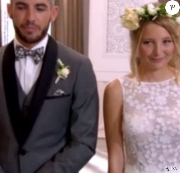 Emmanuelle et Florian se sont mariés dans l'émission "Mariés au premier regard" sur M6. Le 27 novembre 2017.