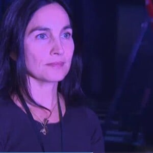 Azucena, femme de Florent Pagny - "Sept à huit life", dimanche 26 novembre 2017, TF1