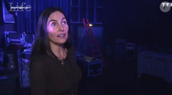 Azucena, femme de Florent Pagny - "Sept à huit life", dimanche 26 novembre 2017, TF1
