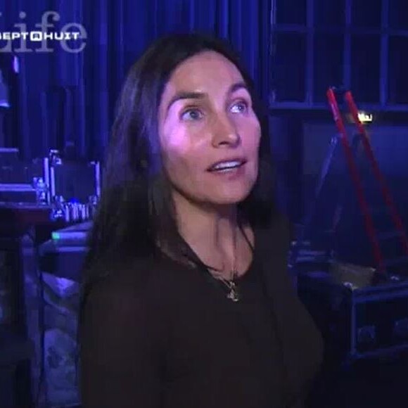 Azucena, femme de Florent Pagny - "Sept à huit life", dimanche 26 novembre 2017, TF1