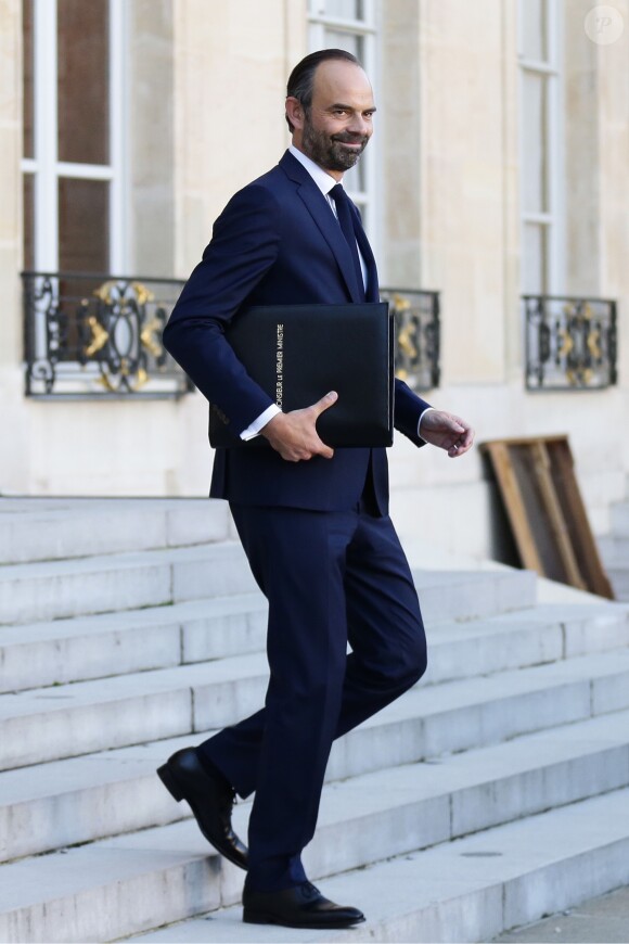 Edouard Philippe, Premier ministre - Conseil des ministres au palais de l'Elysée à Paris. Le 22 novembre 2017 © Stéphane Lemouton / Bestimage