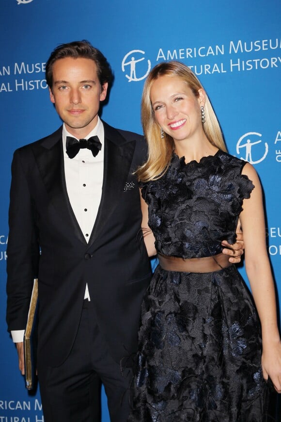 Alexander Gilkes et Misha NoNoo au gala du Musée d'histoire naturelle américain à New York le 20 novembre 2014.