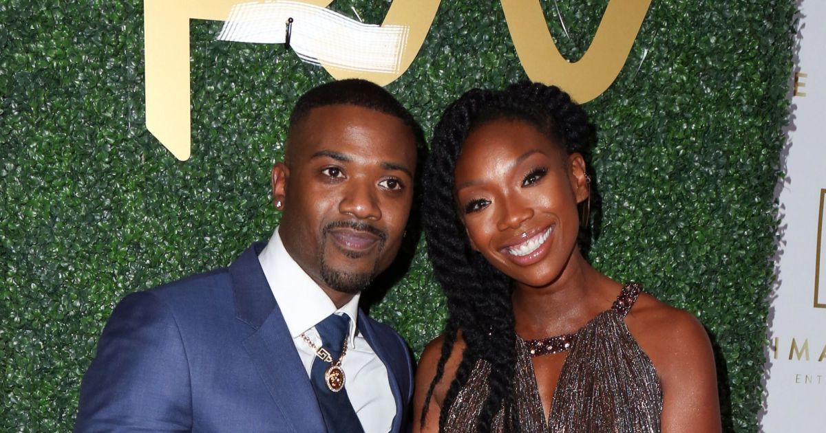 Brandy Norwood et Ray J Célébrités lors des Primary Wave Grammy event