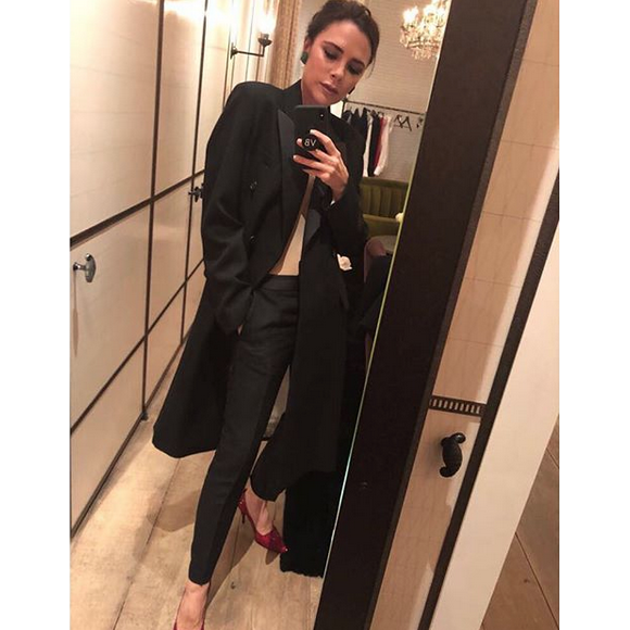 Victoria Beckham à Londres. Novembre 2017.