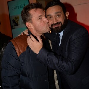 Exclusif - Benjamin Castaldi et Cyril Hanouna - Cocktail d'inauguration de la première galerie Pop Art Concept store entièrement dédié aux oeuvres de Richard Orlinski à Paris, le 23 novembre 2017. © Rachid Bellak/Bestimage