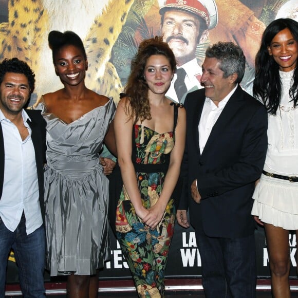 Jamel Debbouze, Aissa Maiga, Alain et Louise Chabat, Liya Kebede, Jacques Weber à Paris le 26 mars 2012.