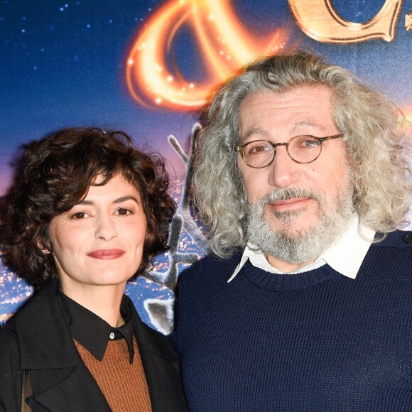Audrey Tautou et Alain Chabat - Avant-première du film "Santa & Cie" au cinéma Pathé Beaugrenelle à Paris le 3 décembre 2017. © Coadic Guirec/Bestimage
