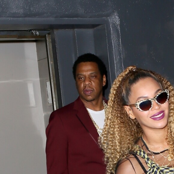 Jay-Z et Beyoncé sont allés au cinéma en amoureux pour l'anniversaire du rappeur. Le 4 décembre 2017 à New York.