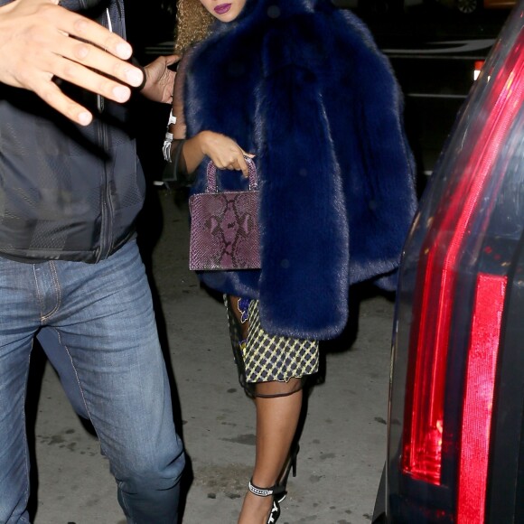 Jay-Z et Beyoncé sont allés au cinéma en amoureux pour l'anniversaire du rappeur. Le 4 décembre 2017 à New York.