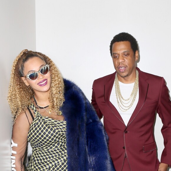 Jay-Z et Beyoncé sont allés au cinéma en amoureux pour l'anniversaire du rappeur. Le 4 décembre 2017 à New York.
