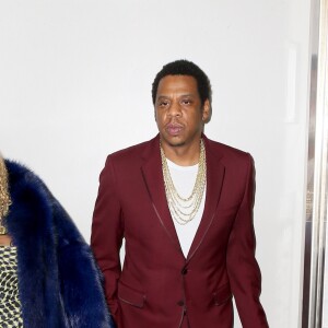 Jay-Z et Beyoncé sont allés au cinéma en amoureux pour l'anniversaire du rappeur. Le 4 décembre 2017 à New York.